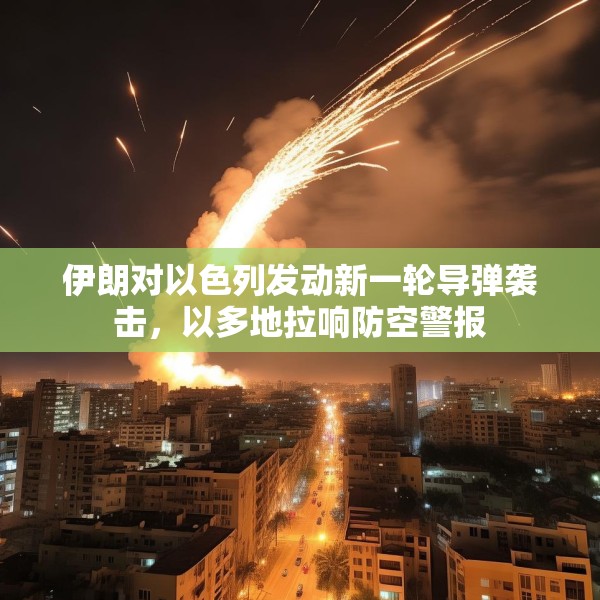 伊朗对以色列发动新一轮导弹袭击，以多地拉响防空警报