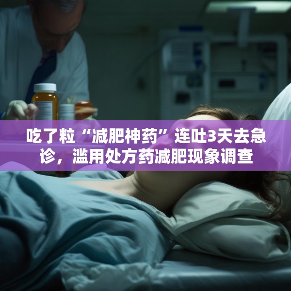 吃了粒“减肥神药”连吐3天去急诊，滥用处方药减肥现象调查