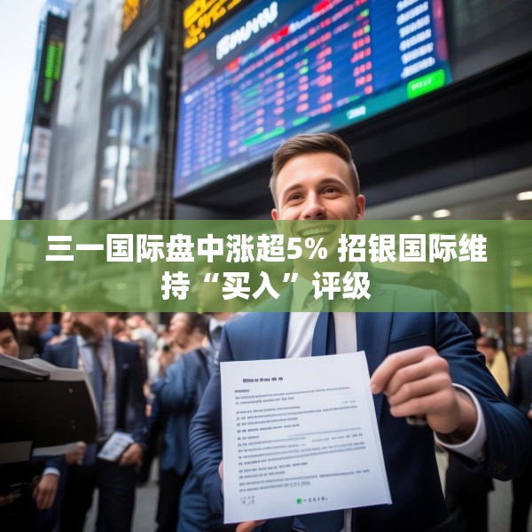 三一国际盘中涨超5% 招银国际维持“买入”评级